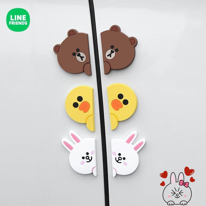 Kitchen Gadgets Wholesale - مغناطيسات ثلاجة كرتونية من LINE FRIENDS