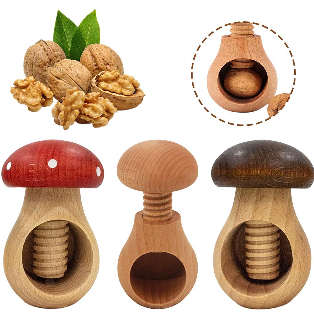 Kitchen Gadgets New 2025 - كسارة البندق الفطر على شكل جديد