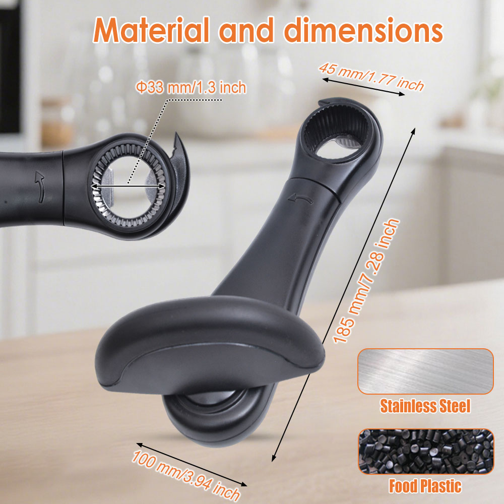 Kitchen Gadgets That Are Useful - فتاحة علب يدوية آمنة متعددة الوظائف