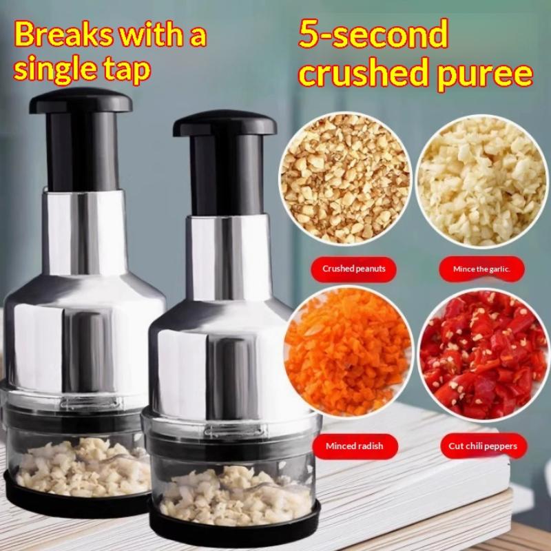 Kitchen Gadgets New - جديد # مفرمة يدوية للثوم والخضروات،