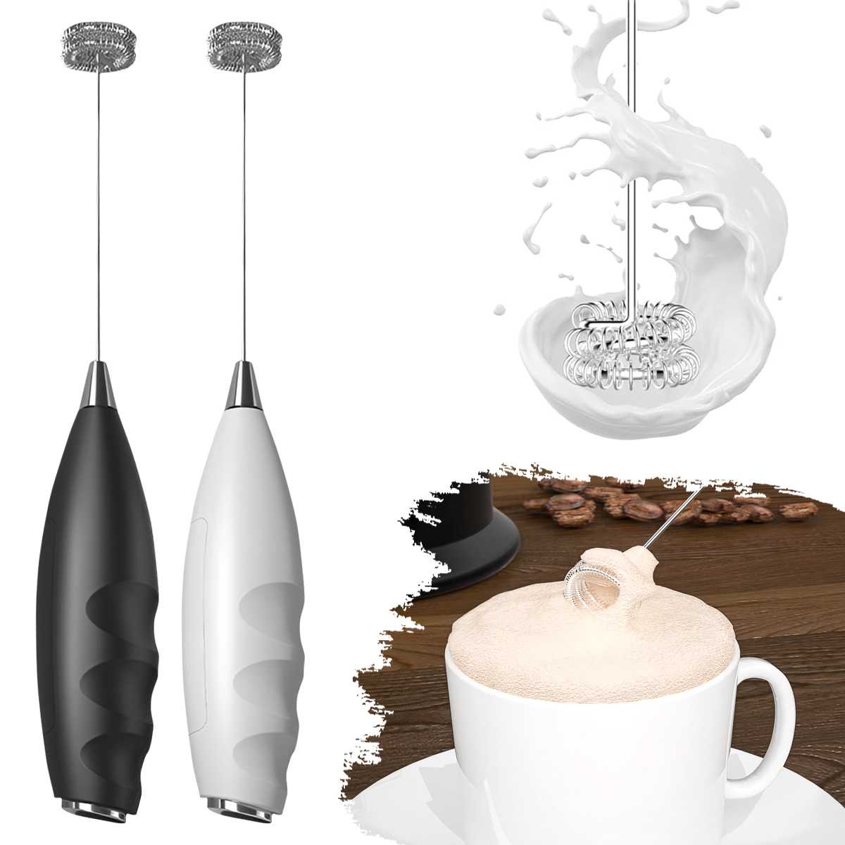 Kitchen Gadgets Products - خلاط حليب كهربائي للقهوة، خفاقة كهربائية