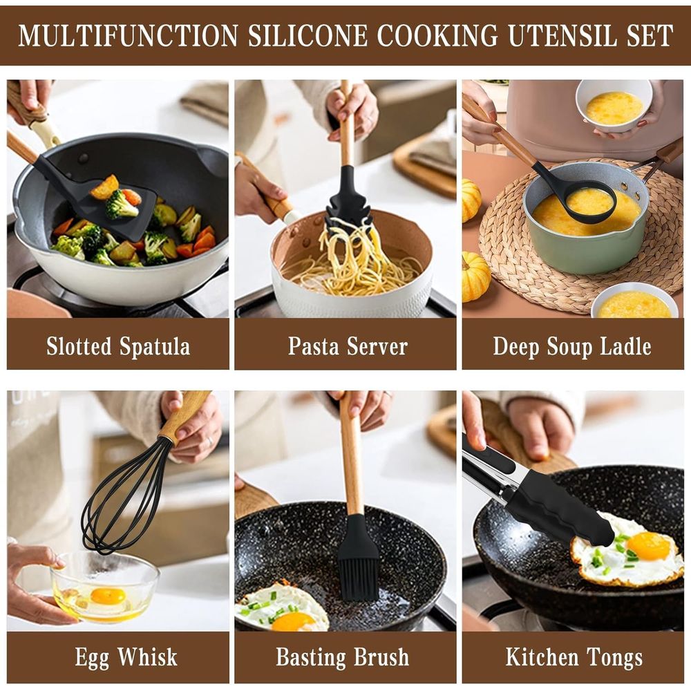 مجموعة أدوات المطبخ - 34 قطعة  - مراجعة Kitchen Gadgets For Cooking وسعره