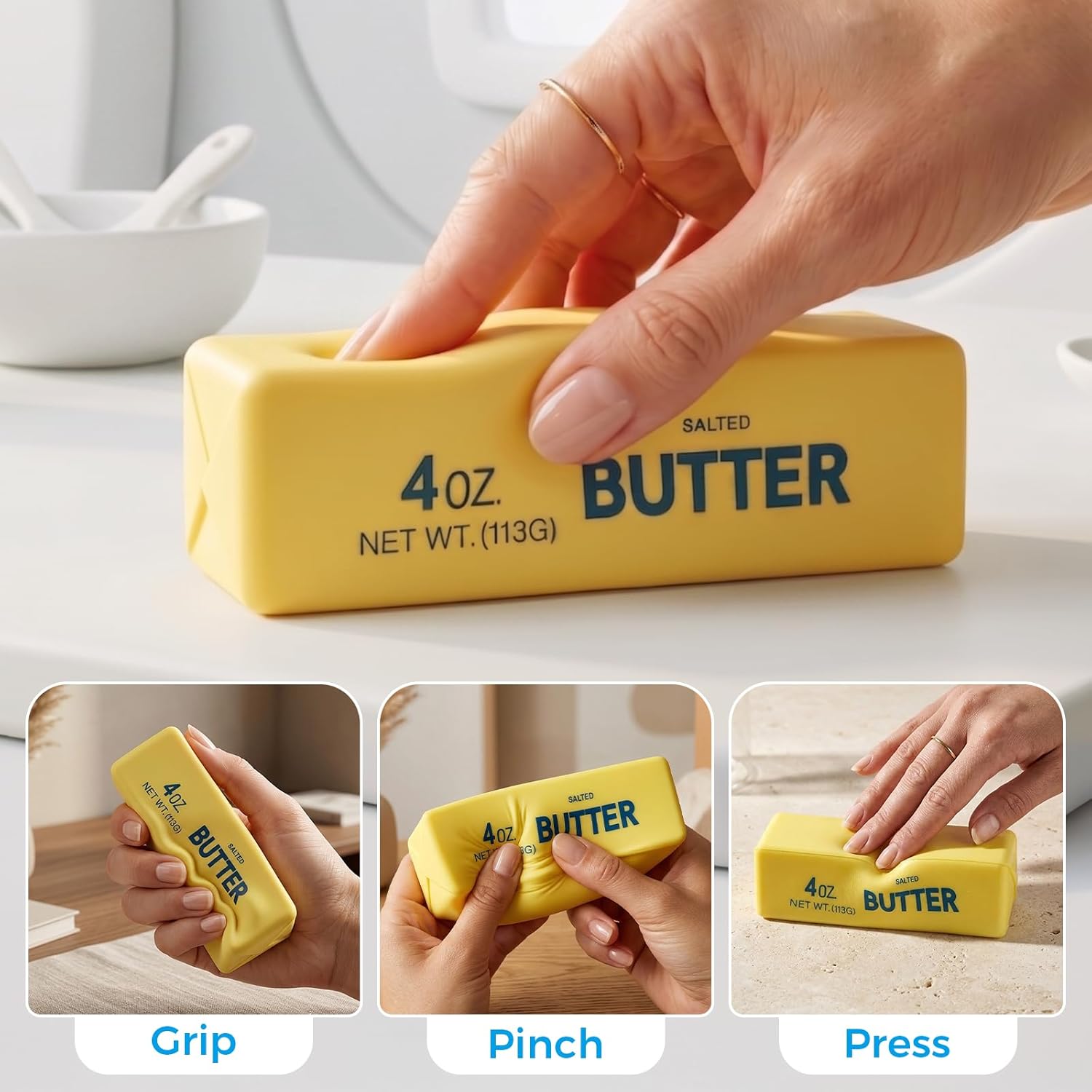 عصا زبدة جديدة ناعمة بطيئة الا - مراجعة Kitchen Room Gadgets وسعره