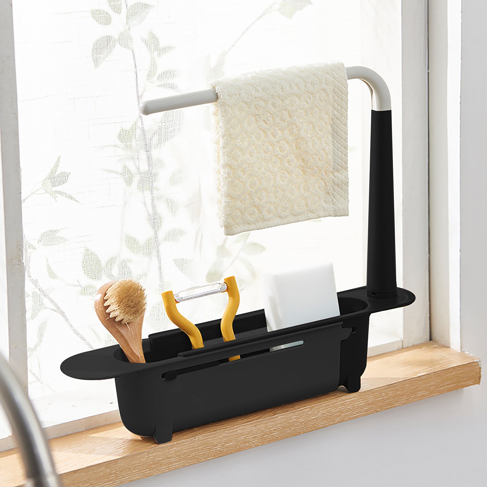 تجفيف بالوعة Elescopic ، منظم  - مراجعة Quirky Kitchen Gadgets وسعره