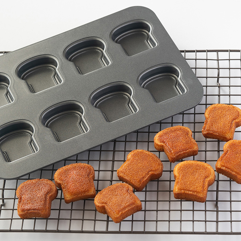 8 تجويف خبز التوست نمط الكربون - مراجعة Quirky Kitchen Gadgets وسعره