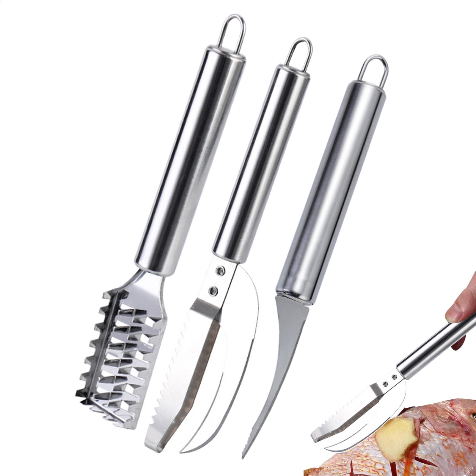 سكين إزالة قشور السمك، أداة تن - مراجعة Kitchen Gadget Amazon وسعره