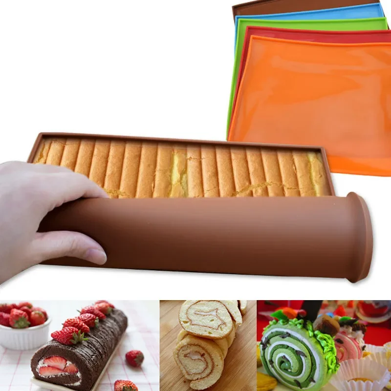 سيليكون الخبز حصيرة كعكة لفة ا - مراجعة Kitchen Gadget Amazon وسعره