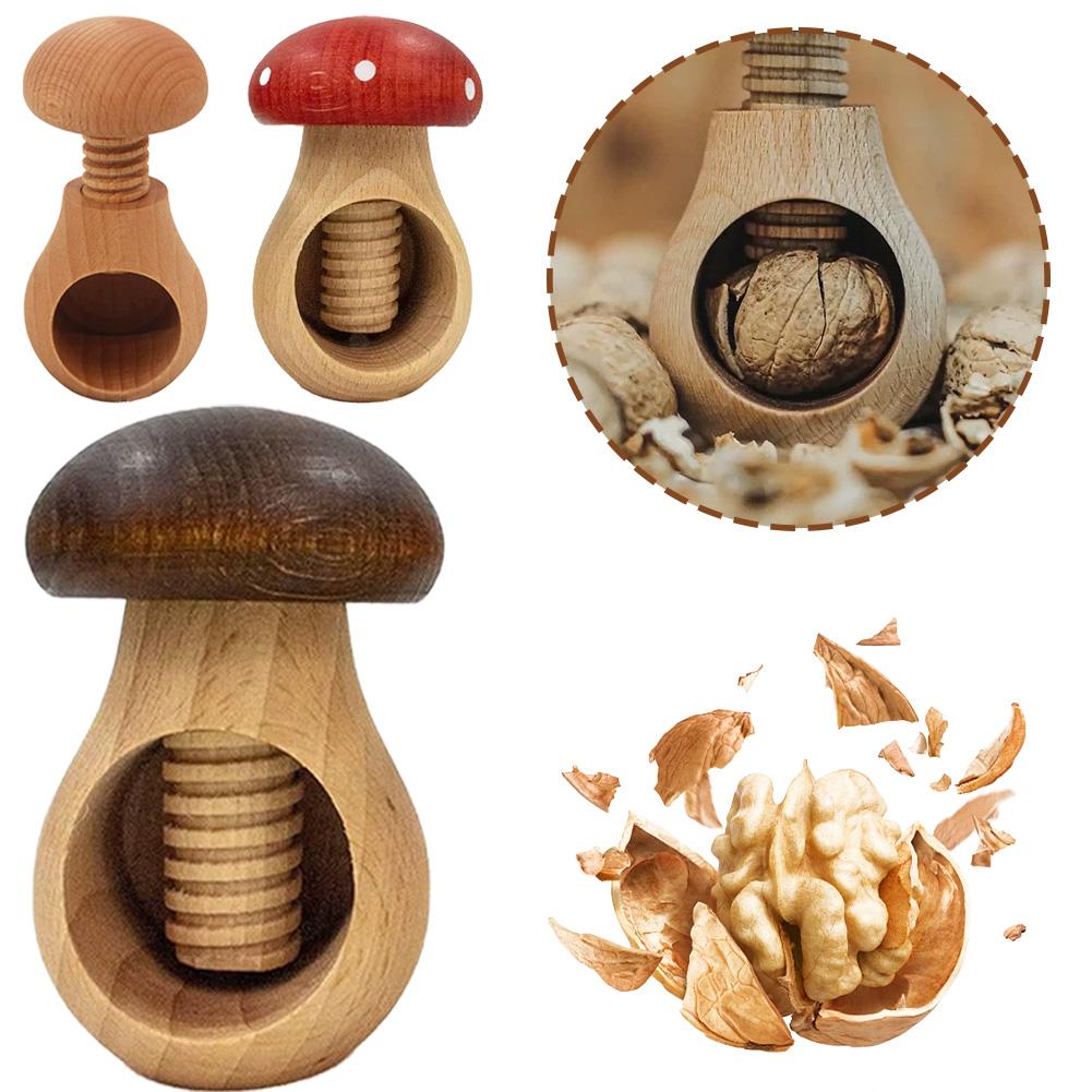 كسارة البندق الفطر على شكل جدي - مراجعة Kitchen Gadgets New 2025 وسعره
