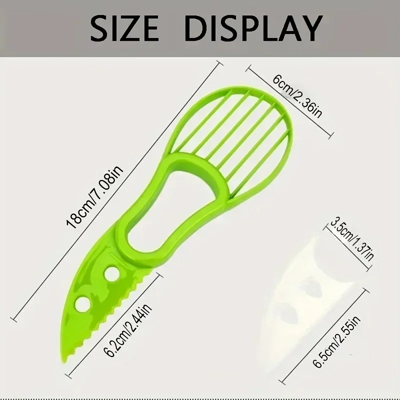 1/2/3 قطع، أداة متعددة الاستخد - مراجعة Avocado Slicer Tool وسعره