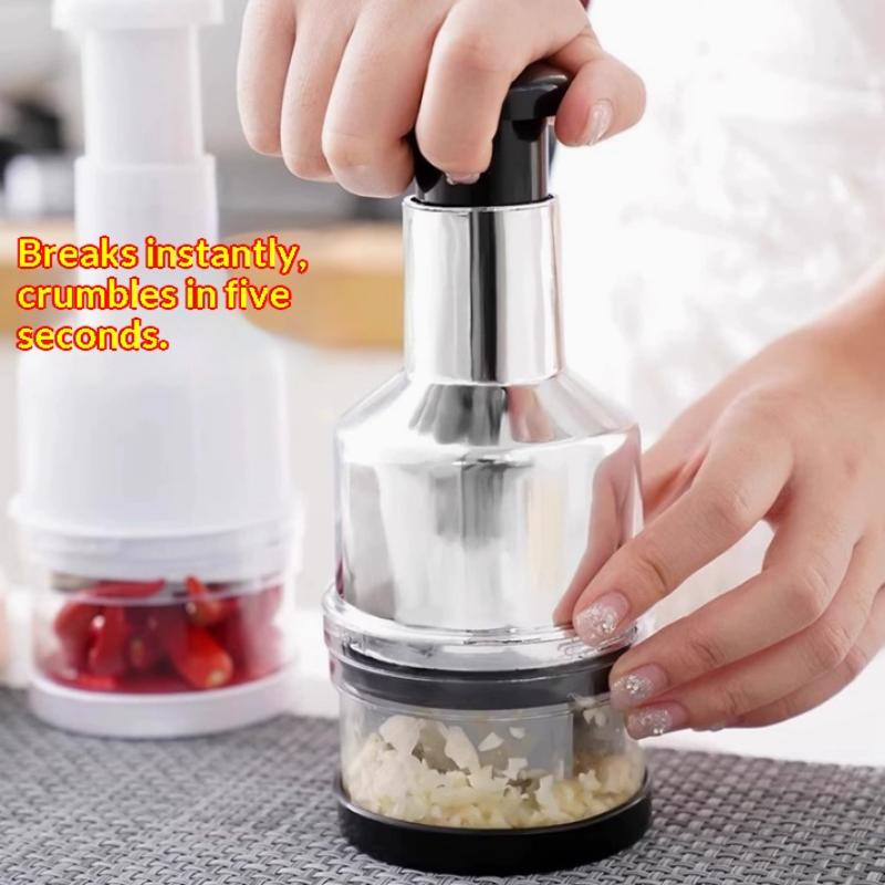 جديد # مفرمة يدوية للثوم والخض - مراجعة Kitchen Gadgets New وسعره
