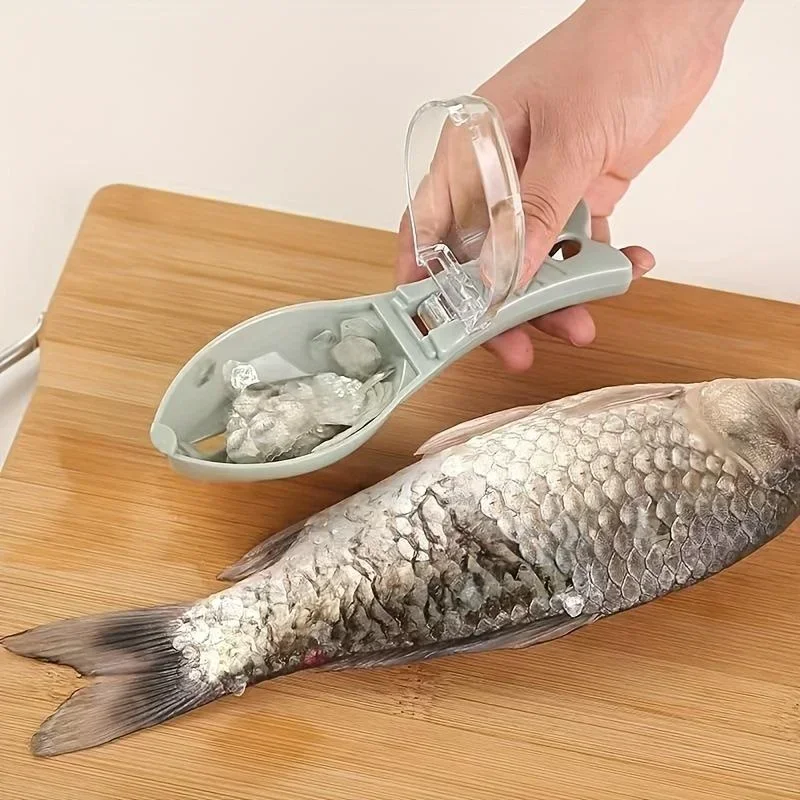 فرشاة إزالة قشور السمك السريعة - مراجعة Kitchen Gadgets Helpful وسعره