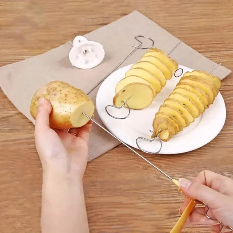 المطبخ زوبعة البطاطس دوامة الق - مراجعة Kitchen Gadget Amazon وسعره