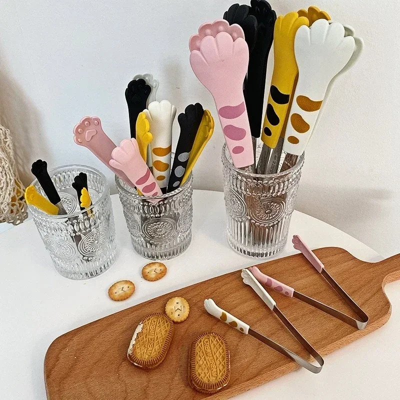 القط باو شكل ملقط طعام لطيف ال - مراجعة Kitchen Gadgets New 2025 وسعره