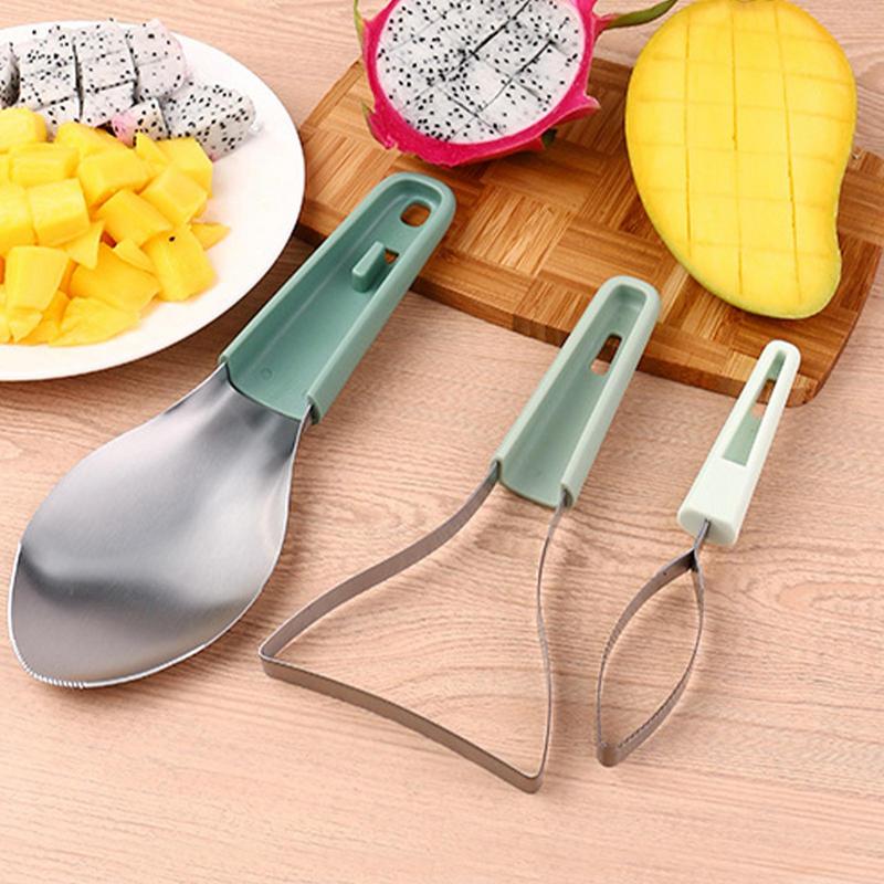 3in1 تقشير المانجو قطع سكين ال - مراجعة Avocado Slicer Tool وسعره