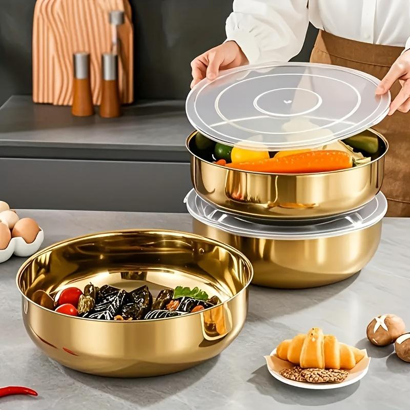 وعاء خلط جديد من الفولاذ المقا - مراجعة Kitchen Gadgets New وسعره