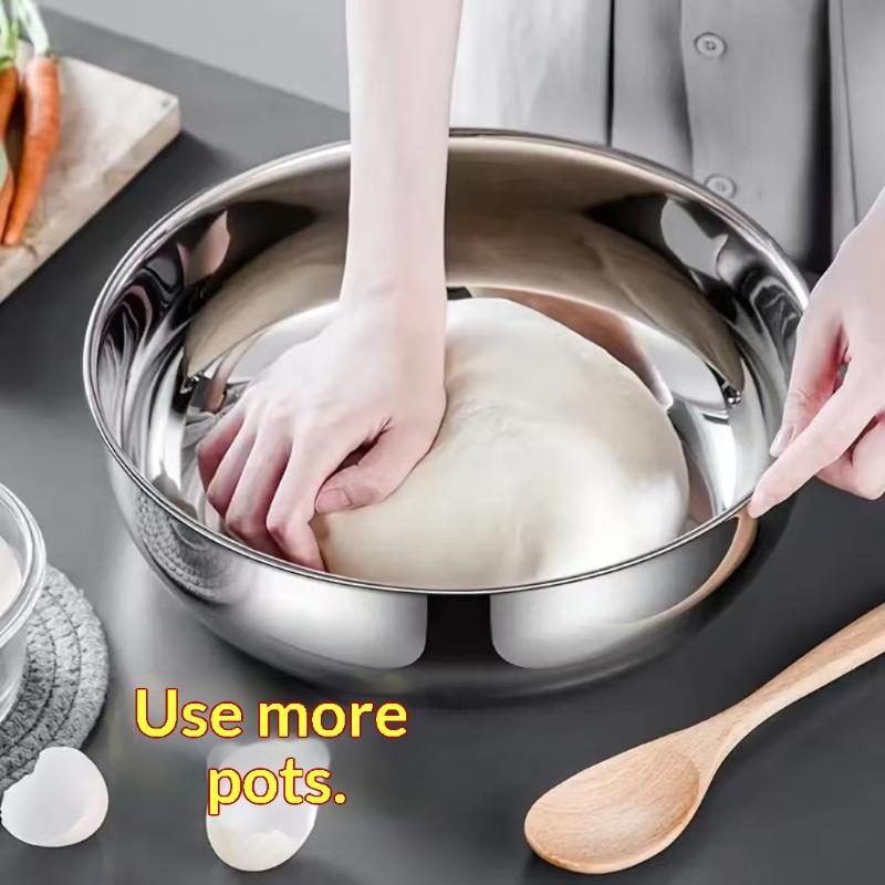 وعاء خلط جديد من الفولاذ المقا - مراجعة Kitchen Gadgets New وسعره