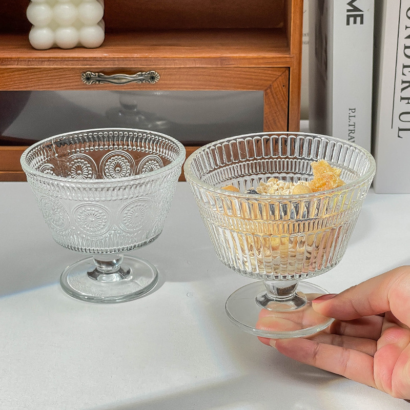 خمر الإغاثة زهرة كوب زجاجي الم - مراجعة Kitchen Gadgets Vintage وسعره