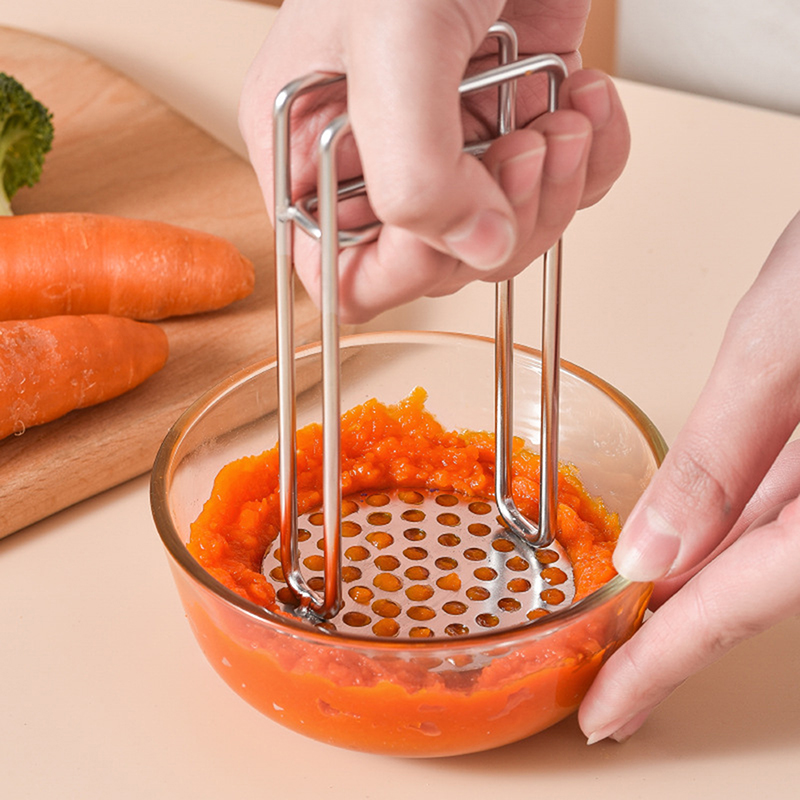 [ج] مكبس بطاطس من الفولاذ المق - مراجعة Kitchen Gadget Amazon وسعره