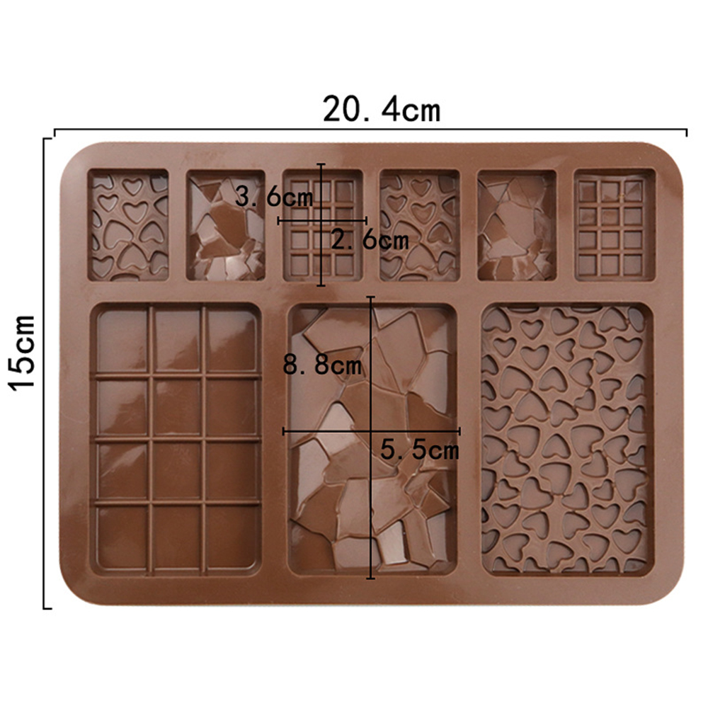 9-تجويف الشوكولاته قالب من الس - مراجعة Kitchen Gadgets Wholesale وسعره