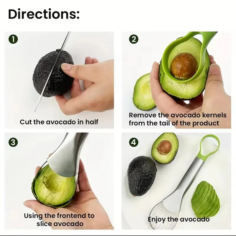 الفولاذ المقاوم للصدأ الأفوكاد - مراجعة Avocado Slicer Tool وسعره