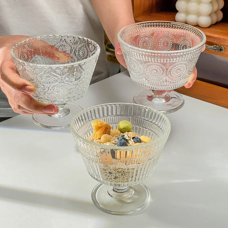 خمر الإغاثة زهرة كوب زجاجي الم - مراجعة Kitchen Gadgets Vintage وسعره