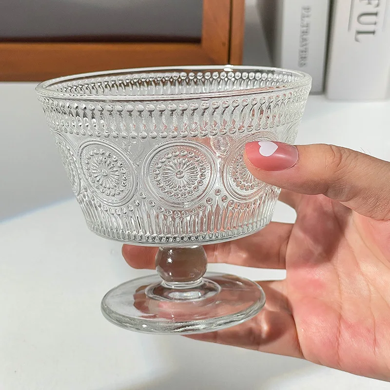 خمر الإغاثة زهرة كوب زجاجي الم - مراجعة Kitchen Gadgets Vintage وسعره