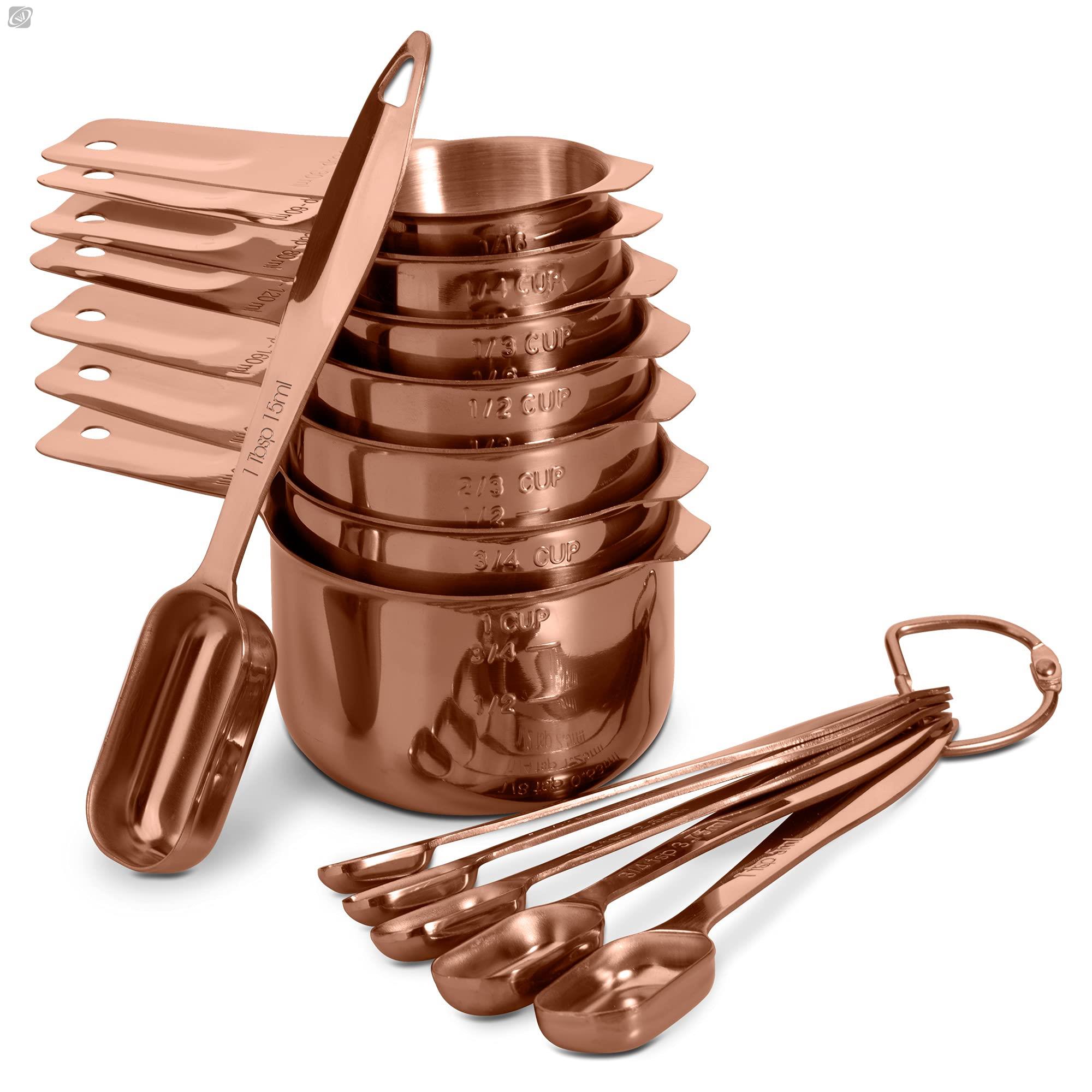 13 قطعة طقم ملاعق القياس الفول - مراجعة Kitchen Gadgets Small وسعره